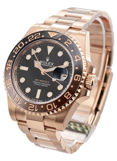 rolex rose gold gmt|rose gold Rolex watch price.